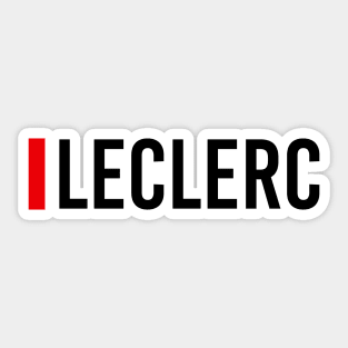 Charles Leclerc Driver Name - 2022 Season #2 Sticker